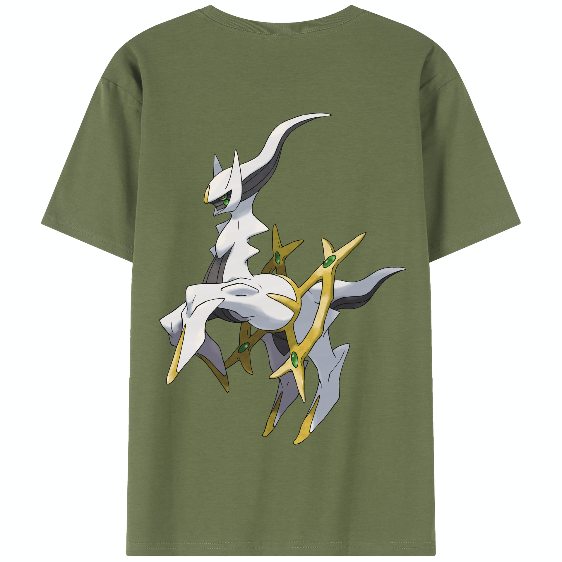 （画像用） ポケットモンスター Pokémon 綿100％半袖Tシャツ（背面プリント）